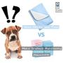 PREMIUM CARE Washable Pee Pads for Dogs, 2 Pack Washable and Reusable Puppy Pads, Waterproof Dog Pet Training Pad for Housebreaking, Whelping, Travel, Incontinence