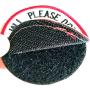 Service Dog Working Do Not Touch in Training Vests/Harnesses Emblem Embroidered Military Hook & Loop Patch (H- Pet Me)