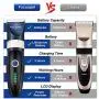 FOCUSPET Dog Hair Clippers,Pet Hair Trimmer for Small Medium Large Dogs and Cats Rechargeable Cordless Professional Pets Grooming Clippers, Low Noise Pet Grooming Clipper Trimmer Kit,LED Screen FOCUSPET Dog Hair Clippers,Pet Hair Trimmer for Small Medium Large Dogs and Cats Rechargeable Cordless Professional Pets Grooming Clippers, Low Noise Pet Grooming Clipper Trimmer Kit,LED Screen
