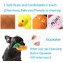 Strangefly Dog Squeaky Toys Cute Variety of Stuffed Plush Toys for Small Medium Puppy Pets Chew Toys (12 Pack)