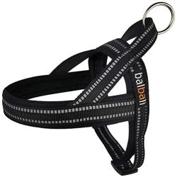 Dog Harness Easy Walk for Dogs Pug Life with Easy On and Off Reflective Vest and Padded Adjustable Gentle Lead