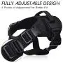 Tactical Service Dog Harness, Adjustable Military Working Dog Harness Tear-Resistant for Heavy Duty, Hunting, Walking, Hiking - Training Harness with Handle Easy Control for Large and Medium Dogs Tactical Service Dog Harness, Adjustable Military Working Dog Harness Tear-Resistant for Heavy Duty, Hunting, Walking, Hiking - Training Harness with Handle Easy Control for Large and Medium Dogs