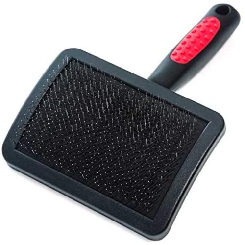 Ryans Pet Supplies Paw Brothers Hard Pin Curved Slicker Brush for Dogs, Small, 2.5 in