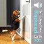 PROTECTO Door Scratch Protector – Dog & Cat Anti Claw Guard – 35 x 15” Heavy Duty Shield to Stop Pets from Furniture Scratching – Big, Durable & Clear
