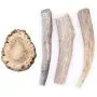 Perfect Pet Chews - Economy Deer Antler Dog Chew (Medium - Dog Weight 20-40 Lbs 3 - Pack) and Elk Antler Burr Bundle Perfect Pet Chews - Economy Deer Antler Dog Chew (Medium - Dog Weight 20-40 Lbs 3 - Pack) and Elk Antler Burr Bundle