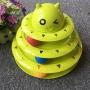 Gefryco Pet Interactive Cat Toy 3 Level Towers Tracks Roller Exercise Puzzle Toys