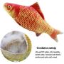 HQDeal 5PCS Catnip Fish Toys for Cat, 20 cm Cat Toys, Cat Fish Pillow, Cat Catnip Toys, Cat Chew Toys, Pet Toy, Cat Pillow, Fish Toy, Teeth Cleaning, Interactive Plush Cat Toys, for Cat, Puppy, Dog