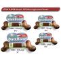 Pet Qwerks Extreme Dinosaur BarkBone Dog Chew Toy, Steak Flavor, Large