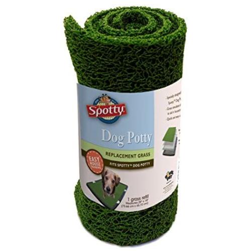 Spotty Indoor Potty Replacement Pad, House Training Pet Puppy Dog Artificial Grass Rug Turf Pee Mat