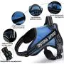 No Pull Dog Harness with Strong Handle Adjustable Emotional Support Dog Vest Harness Reflective Dog Halter for Outdoor Activities Easy On and Off Dog Harness for Small to Large Dogs No Pull Dog Harness with Strong Handle Adjustable Emotional Support Dog Vest Harness Reflective Dog Halter for Outdoor Activities Easy On and Off Dog Harness for Small to Large Dogs