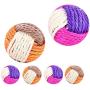 8 Pieces Cat Ball Toy Cat Sisal Ball Interactive Cat Toys Balls Cat Rolling Ball Scratch Cat Toy