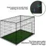 AZSSMUK Dog Grass Pad with Tray Dog Pee Potty Pad,Grass Large Dog Litter Box Toilet Artificial Grass Turf for Dogs,Pet Potty Training Pee Portable Potty Trainer Full System AZSSMUK Dog Grass Pad with Tray Dog Pee Potty Pad,Grass Large Dog Litter Box Toilet Artificial Grass Turf for Dogs,Pet Potty Training Pee Portable Potty Trainer Full System