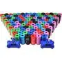 Downtown Pet Supply Dog Pet Waste Poop Bags with 2 Leash Clips and Dispensers (Bags: 520, 740, 1000, or 2200, Colors: Rainbow, Rainbow with Paw Prints, Blue, Black, Black Paw Prints, Pink, Purple) Downtown Pet Supply Dog Pet Waste Poop Bags with 2 Leash Clips and Dispensers (Bags: 520, 740, 1000, or 2200, Colors: Rainbow, Rainbow with Paw Prints, Blue, Black, Black Paw Prints, Pink, Purple)