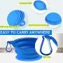 FANIMAL Collapsible Dog Bowl,2 Pack Collapsible Dog Water Bowl for Travel Walking, Portable Silicone Dogs Bowl Pet Food Water Feeder Bowls for Dog Cat with Suction Pad & Carabiner FANIMAL Collapsible Dog Bowl,2 Pack Collapsible Dog Water Bowl for Travel Walking, Portable Silicone Dogs Bowl Pet Food Water Feeder Bowls for Dog Cat with Suction Pad & Carabiner