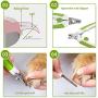 BWTY Dog Nail Clippers and Professional Trimmers Set with Safety Guard to Avoid Over Cutting.Professional Grooming Tool for Pets Dog Cat Bird Rabbit Turtle etc Razor Sharp Blade-Free Nail File。