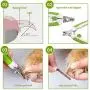 BWTY Dog Nail Clippers and Professional Trimmers Set with Safety Guard to Avoid Over Cutting.Professional Grooming Tool for Pets Dog Cat Bird Rabbit Turtle etc Razor Sharp Blade-Free Nail File。 BWTY Dog Nail Clippers and Professional Trimmers Set with Safety Guard to Avoid Over Cutting.Professional Grooming Tool for Pets Dog Cat Bird Rabbit Turtle etc Razor Sharp Blade-Free Nail File。