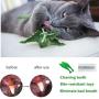 N / A Cat Catnip Toys, Interactive Cat Toothbrush Chew Toy for Kitten Kitty Cats Teeth Cleaning Dental Care, Crayfish Shape Pet Toy Cat