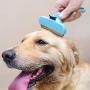 LRHD Floating Hair Buster Combs Golden Retriever Combs Special Dog Combs for Large, Medium and Small Dogs Hair Brush for Long Hair to Dog Hair Cleaner Artifact (Blue/Pink)