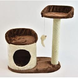 Cat Tree 24'' Condo Furniture Scratching Post Pet House Play Toy