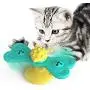 showall Windmill Cat Toy Turntable Teasing Interactive Cat Toys for Indoor Cats with Suction Cup Scratch Hair Brush Funny Kitten Toys showall Windmill Cat Toy Turntable Teasing Interactive Cat Toys for Indoor Cats with Suction Cup Scratch Hair Brush Funny Kitten Toys
