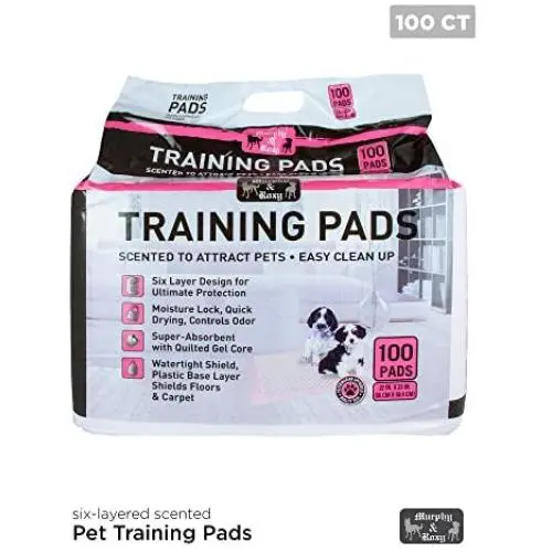 Pet Pee Pads, 6 Layered LeakProof Protection, NonToxic & NonAllergic