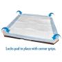 Simple Solution Dog and Puppy Pad Holder, Regular or Large Sized Training Pads