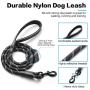 rabbitgoo No Pull Dog Harness and Leash Set with 2 Metal Clips Reflective Front Walking Harness for Small Medium Large Dogs Adjustable Padded Pet Vest Harnesses with Easy Control Soft Handle