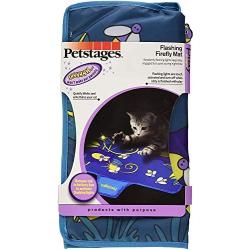 Petstages Quiet Mats - Light Up Cat and Kitten Mats - Interactive Nighttime Cat Toy for Indoor Cats