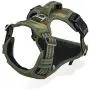 No Pull Harness for Large Dogs Medium Dogs - Adjustable Easy Control Dog Harness with Handle - Durable Reflective Vest Harness for Dog Walking Hiking Heavy Duty Tactical Military (S, Camouflage Green) No Pull Harness for Large Dogs Medium Dogs - Adjustable Easy Control Dog Harness with Handle - Durable Reflective Vest Harness for Dog Walking Hiking Heavy Duty Tactical Military (S, Camouflage Green)