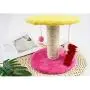 ShiLei 3-Piece Interactive cat sisal Toy Ball, Natural Fiber, Cute Spherical Design, Built-in Mouse Play