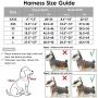 AUTOWT Dog Safety Vest Harness, Pet Car Harness Dog Safety Seatbelt Breathable Mesh Fabric Vest with Adjustable Strap for Travel and Daily Use in Vehicle for Dogs Puppy Cats