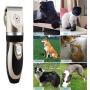 Professional Dog Grooming Clippers, Rechargeable Cordless Dog Clippers for Thick Coats Heavy Duty, Low Noise Dog Grooming Kit with 4 Guide Combs, Animal Clippers Heavy Duty for Dogs Cats Other Pets