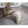 SmartyKat, Sisal Angle Ramp, Cat Scratcher, Interactive Cat Toy, Durable Wooden Structure with Natural Sisal Surface