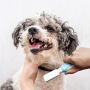 Pets First Professional Pet Mat Remover - Dematting Tool for Grooming Cats & Dogs - Removes Matted Fur, Tangles, Knots, Loose Hair & Dirt - Stainless Steel, Gentle Teeth, Soft Comfort Grip Handle