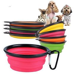 Pet Products Silicone Bowl Pet Folding Dog Bowls for Food The Dog Drink