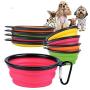 Pet Products Silicone Bowl Pet Folding Dog Bowls for Food The Dog Drink