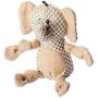 Bone Dry DII Burlap Body Jungle Friends Squeaking Pet Toy, Plush Toy for Small, Medium and Large Dog