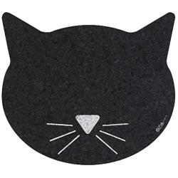 ORE Pet Recycled Rubber Cat Face Placemat