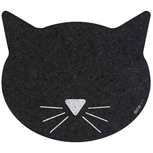 ORE Pet Recycled Rubber Cat Face Placemat