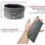 Leashboss Collapsible Dog Bowls - Two Large 64 Ounce Folding Travel Water and Food Bowls