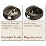 Floppy Ears Design Microfiber and Fleece Hooded Pet Bed