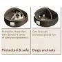 Floppy Ears Design Microfiber and Fleece Hooded Pet Bed