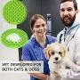 Dog Lick Pad, Durable Silicone Slow Feeder Treat Dispensing Mat, Dog Slow Dispensing Treat Lick Mat Suctions for Pet Bathing, Grooming, and Dog Training Dog Lick Pad, Durable Silicone Slow Feeder Treat Dispensing Mat, Dog Slow Dispensing Treat Lick Mat Suctions for Pet Bathing, Grooming, and Dog Training