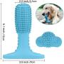 CHZHENG Dog Toothbrush, Cleaning Chew Toys Dental Oral Care Puppy Brushing Stick for Small Medium Dogs Pet
