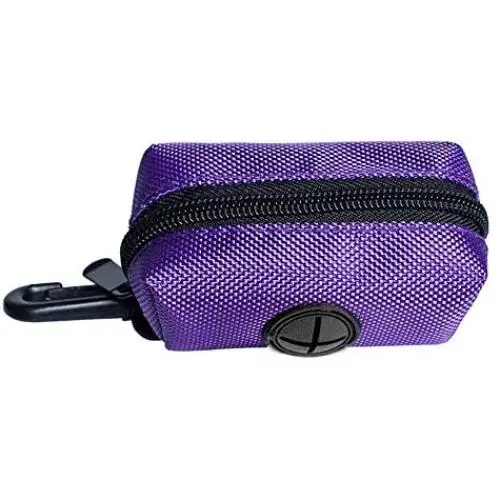 Dog Poop Bag Holder, Dog Poop Waste Bag with Leash Hook Waterprrof Pet Zippered Garbage Bags Organizer for Walking Running Hiking Dog Poop Bag Holder, Dog Poop Waste Bag with Leash Hook Waterprrof Pet Zippered Garbage Bags Organizer for Walking Running Hiking