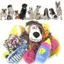 SenYouth 10 dog Rope Toys For Chewer, Nearly Indestructible Natural Cotton Dog Rope Dog Toy Ball Knot Toys, Washable Cotton Dog Rope, Tough Chew Toys Cute and Soft Toys For Small and Medium-sized dogs SenYouth 10 dog Rope Toys For Chewer, Nearly Indestructible Natural Cotton Dog Rope Dog Toy Ball Knot Toys, Washable Cotton Dog Rope, Tough Chew Toys Cute and Soft Toys For Small and Medium-sized dogs