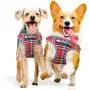 Petfino Step-in Dog Harness with Matching Leash for Extra Small to Medium Dogs All Weather Soft Breathable Mesh for Ultra Comfort Reflective Plaid Red Petfino Step-in Dog Harness with Matching Leash for Extra Small to Medium Dogs All Weather Soft Breathable Mesh for Ultra Comfort Reflective Plaid Red