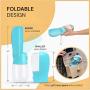 NEW PET SOLUTIONS X1 Pet Water Bottle is The Worlds Most Compact Pet Water Dispenser When Folded - and is Larger Than Many Portable Dog Water Bottle dispensers When Unfolded. Its Magical.