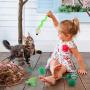 Sanlebi Christmas Cat Toys Stocking - 6 PCS Pet Cat Assorted Indoor Interactive Toys with Bell X-mas Gift Set for Kitten Kitty