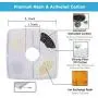 YAMOZOM Cat Fountain Replacement Filter - 8Pcs, Cat Water Fountain Filter,Triple Filtration System Replacement Square Filters for 84oz/2.5L Automatic Cat Fountain Filters Dispenser YAMOZOM Cat Fountain Replacement Filter - 8Pcs, Cat Water Fountain Filter,Triple Filtration System Replacement Square Filters for 84oz/2.5L Automatic Cat Fountain Filters Dispenser